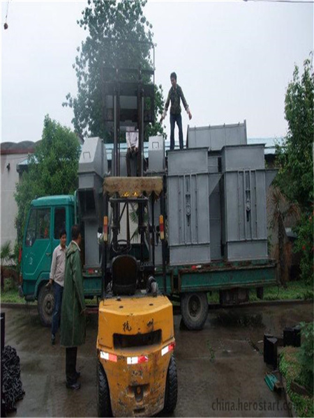 沙土輸送設備，斗式提升機